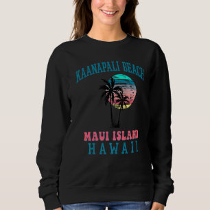 Kaanapali Beach Maui Hawaii Beach Handflatan Träd T Shirt