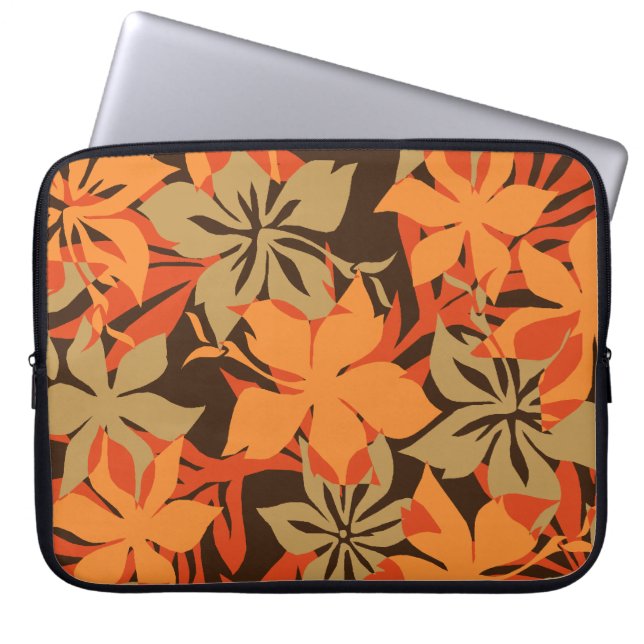 Kaanapali Collage Hawaiian Neoprene Wetdräe Laptop Fodral (Framsidan)