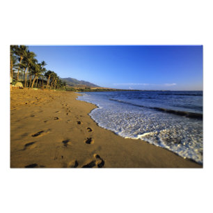 Kaanapali strand, Maui, Hawaii, USA Fototryck