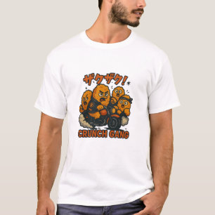 Kaarage Crunch Gang – Kawaii Street Snack T Shirt