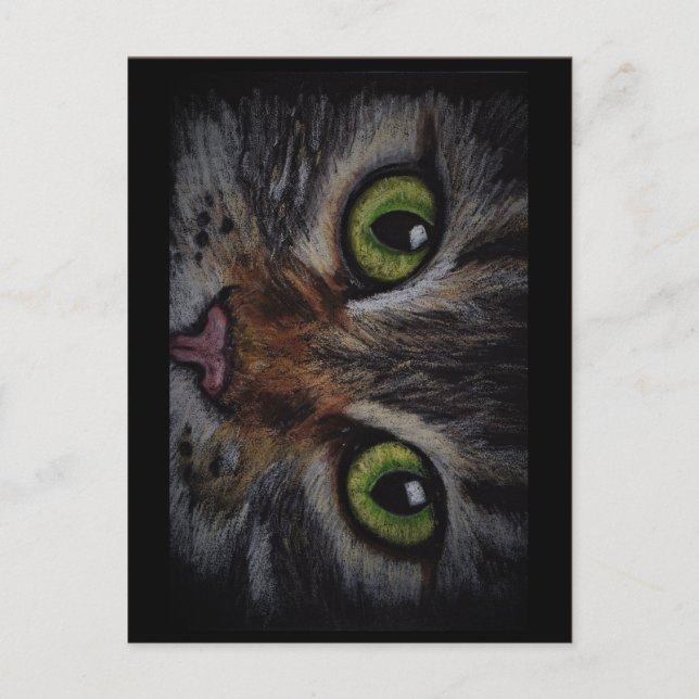 Kaart kat vykort (Framsida)