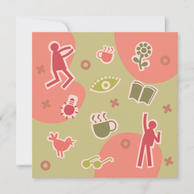  kaart uitnodiging koffie (Framsida)