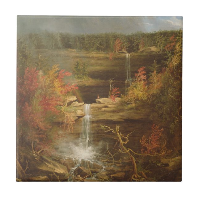 Kaaterskill nedgångar kakelplatta (Framsidan)