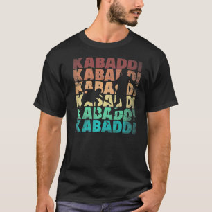 Kabaddi Indian Sports Silhouettes T Shirt
