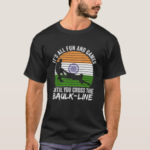 Kabaddi och indisk Kabaddi-spelare T Shirt