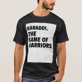 Kabaddihe Game Of Warriors Sport pojke retro T Shirt