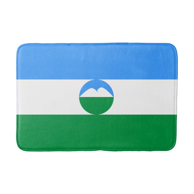 Kabardino Balkaria Flagga Badrumsmatta (Framsidan)