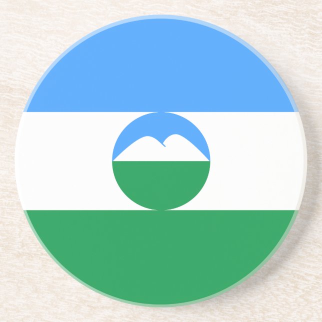 Kabardino Balkarien flagga Underlägg (Framsidan)