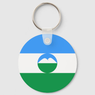 Kabardino-Balkariens flagga Nyckelring