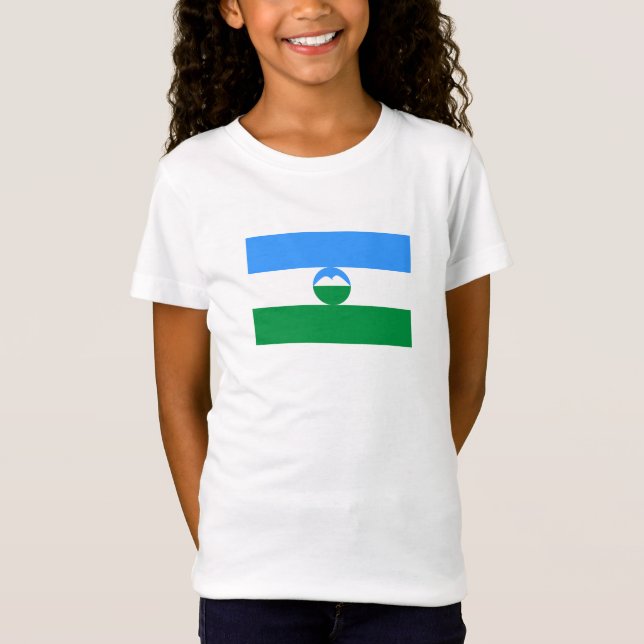 Kabardino-Balkariens flagga T Shirt (Framsida)