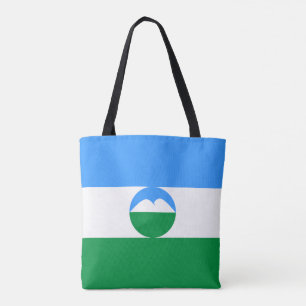 Kabardino-Balkariens flagga Tygkasse