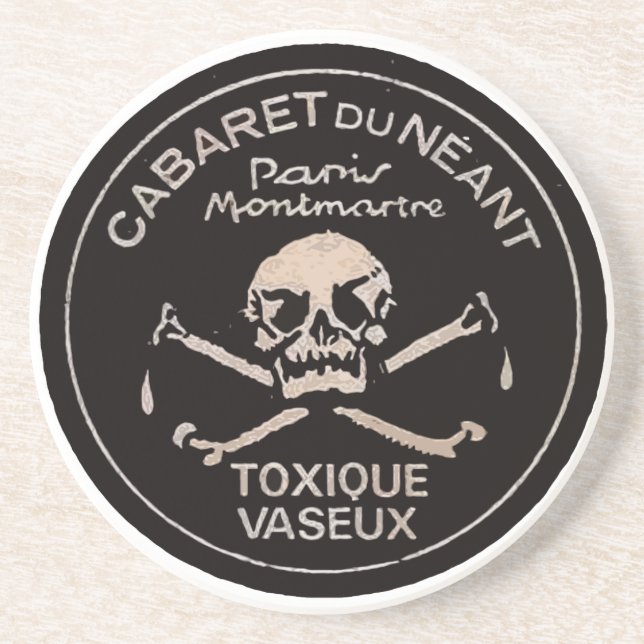 Kabaret du Néant kustfartyg Underlägg Sandsten (Framsidan)