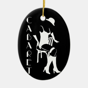 Kabaret Julgransprydnad Keramik