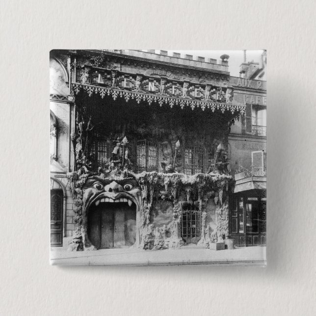 Kabareten de "l'Enfer" i Paris Knapp (Framsida)