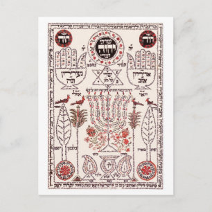 Kabbalah-design Vykort