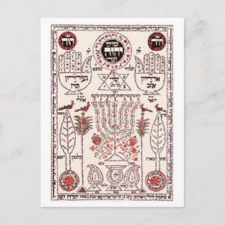 Kabbalah-design Vykort