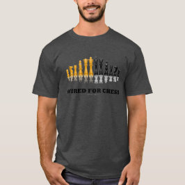 Kabelansluten för schack (Chess Player Humor) T-shirt
