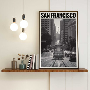 Kabelbil 49 i San Francisco-foto Poster