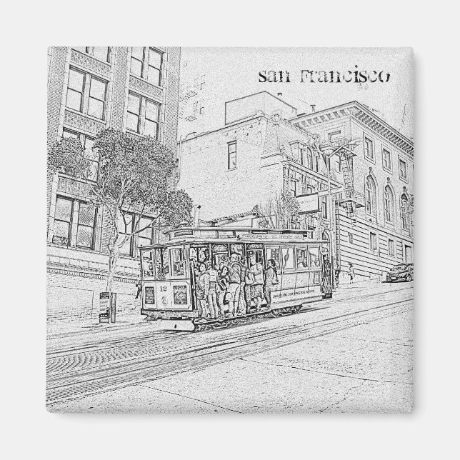 Kabelbil! Magnet (Framsidan)