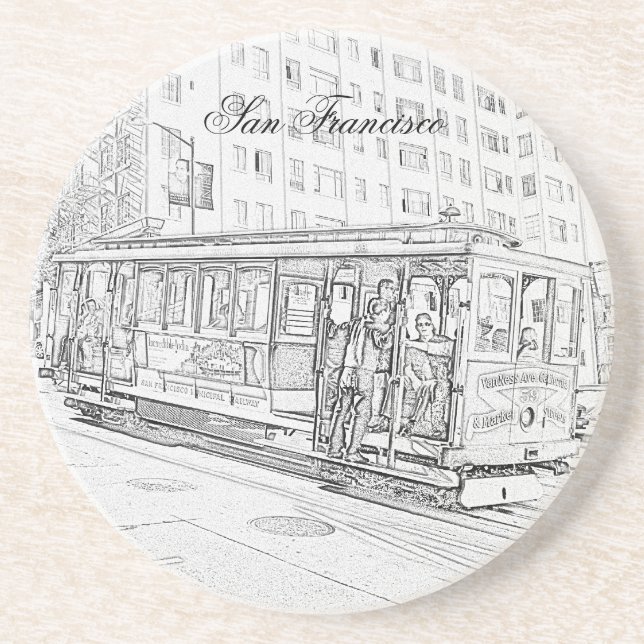 Kabelbil Underlägg (Framsidan)