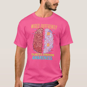 Kabelns syndrom med olika trådar t shirt