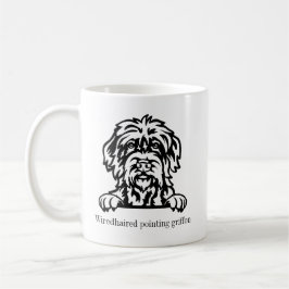 Kabelriktad pekdon, hund personlig namn kaffemugg