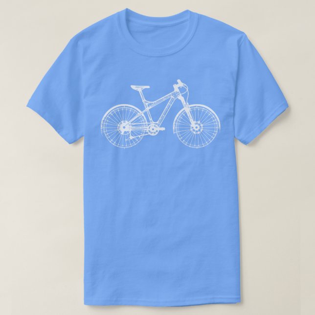 kabelrutor, cykeldesign t shirt (Design framsida)