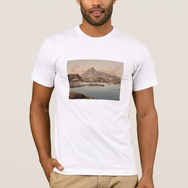 Kabelvaag Nord-Norge, norge T Shirt (Framsida)