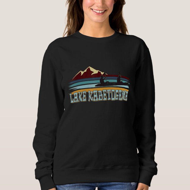 Kabetogama sjö Paddling floder paddling T Shirt (Framsida)
