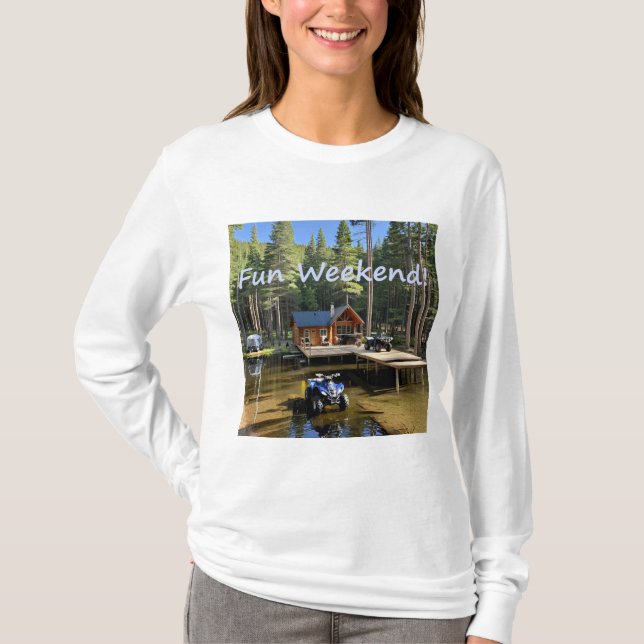 Kabin ATV-avacitet T Shirt (Framsida)