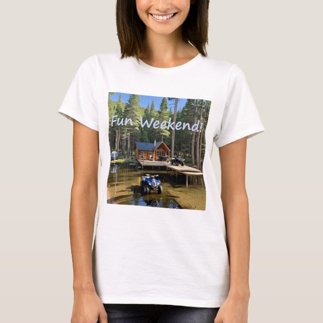 Kabin ATV-avacitet T Shirt (Framsida)