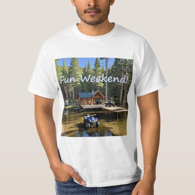 Kabin ATV-avacitet T Shirt (Framsida)