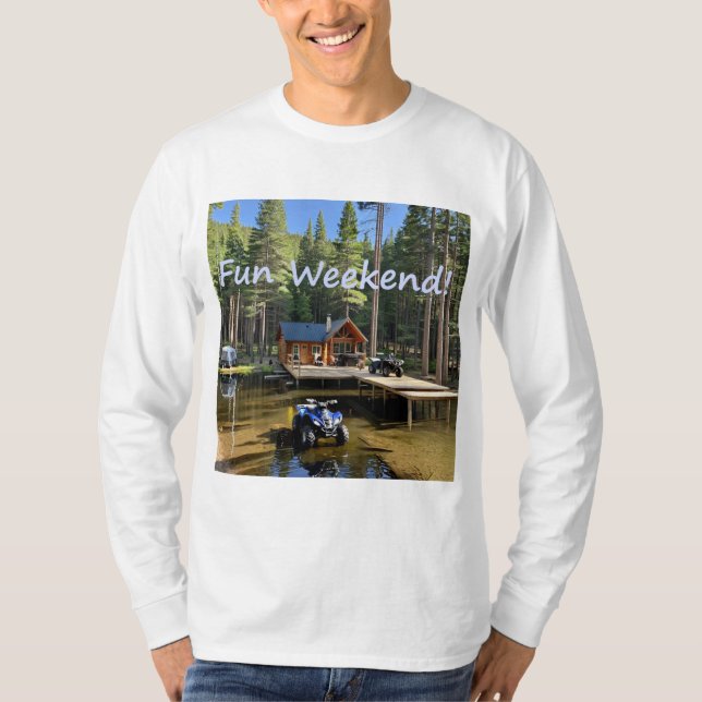 Kabin ATV-avacitet T Shirt (Framsida)