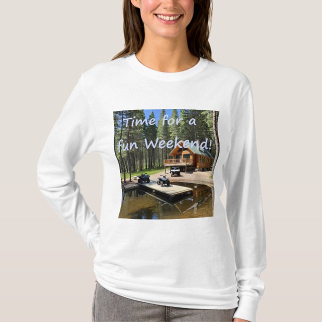 Kabin ATV-avacitet T Shirt (Framsida)