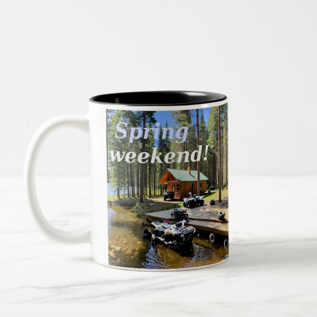 Kabin ATV-avacitet Två-Tonad Mugg (Vänster)