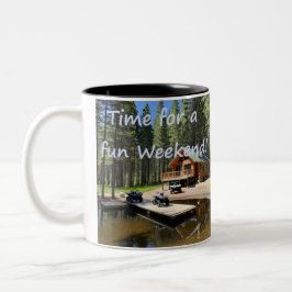 Kabin ATV-avacitet Två-Tonad Mugg