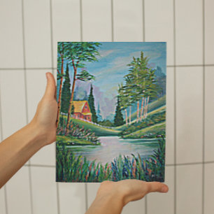Kabin av Stream Land Living Small Poster
