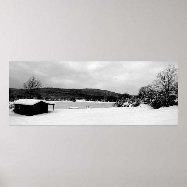 Kabin B & W Poster (Framsidan)