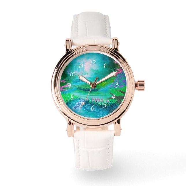 Kabin i Skogen Armbandsur (Framsida)