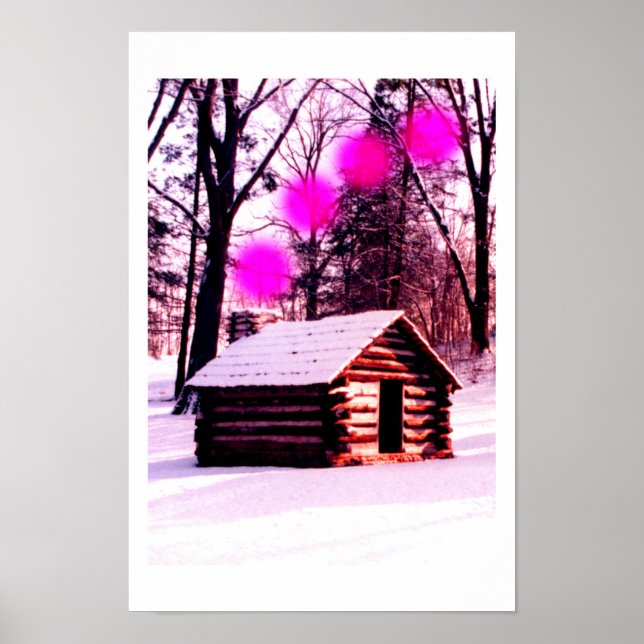 Kabin i skogen poster (Framsidan)