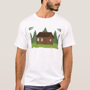 Kabin i träden tee