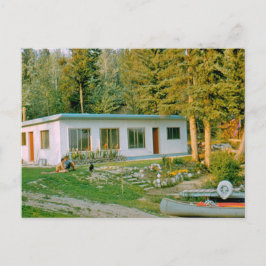 Kabin på Bednesti Sjö 1961 vykort