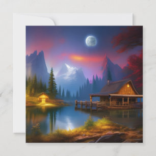 Kabinen i kupongen under Måne