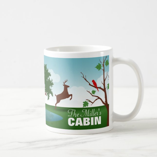 Kabinen - landlivpersonlig mugg (Höger)