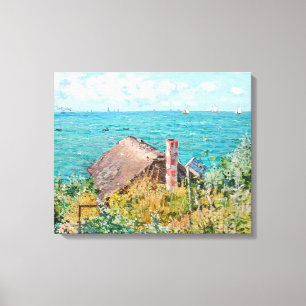 Kabinen på Saint-Adresse Claude Monet Fine Art Canvastryck