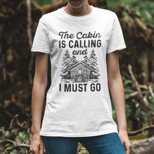 Kabinen ringer och jag måste gå t shirt