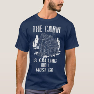 Kabinen ringer och jag måste gå utomhus t shirt