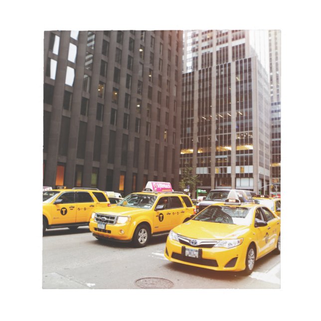 Kabinerna NYC taxi i New York Anteckningsblock (Framsida)