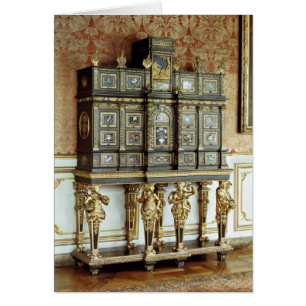 Kabinett Louis XIV smycken, Gobelinsseminarium Hälsningskort