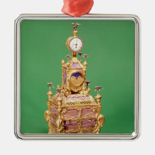 Kabinett ta tid på, c.1766 julgransprydnad metall